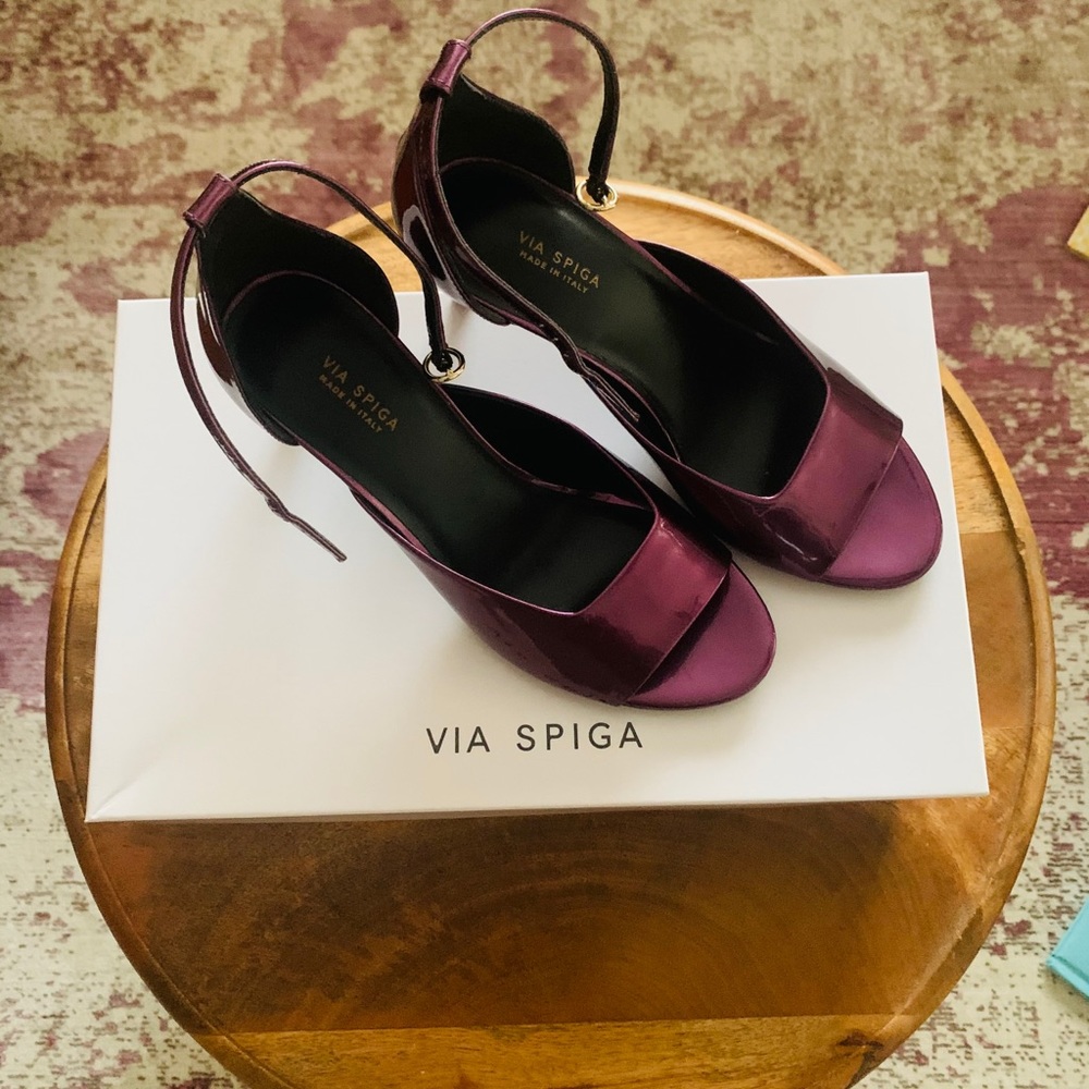 Via Spiga Jennie Ankle Strap Sandal Sz. 6.5 NIB - Picture 6 of 7